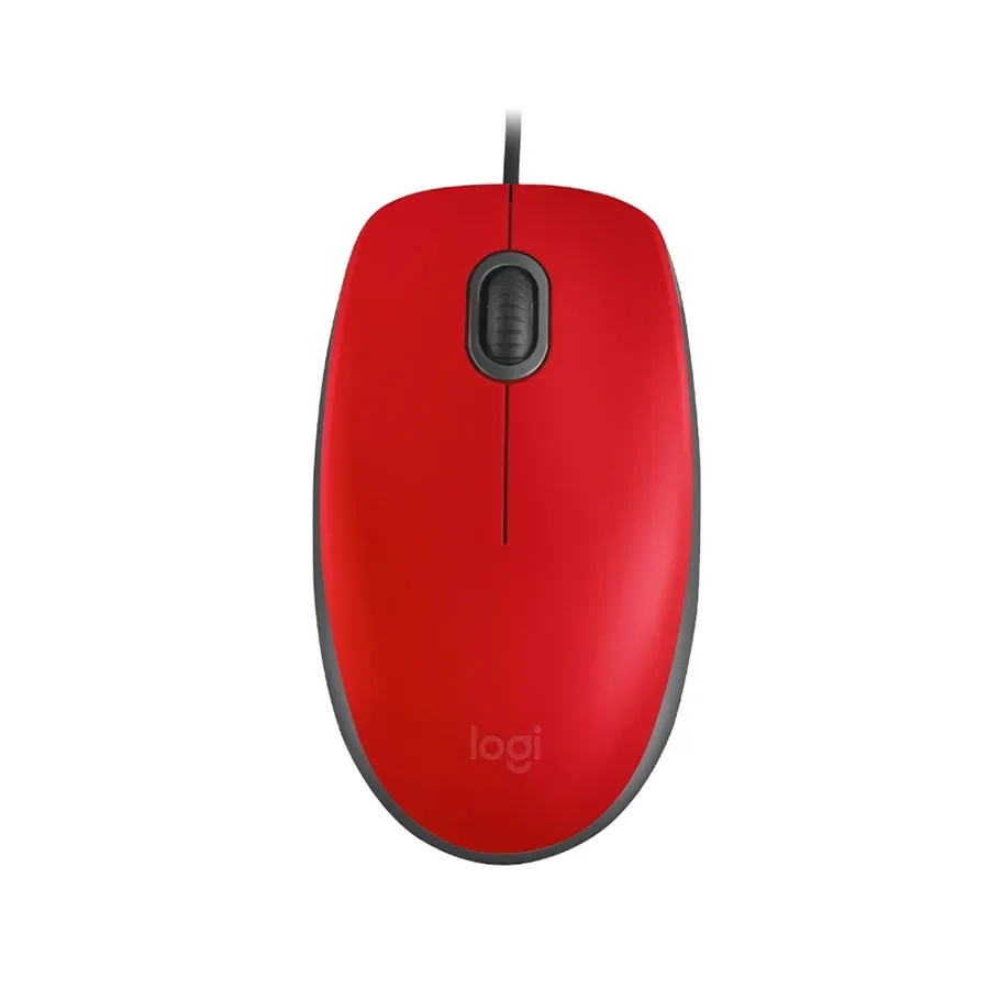 MOUSE LOGITECH M110 SILENT RED