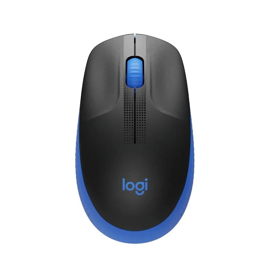 MOUSE LOGITECH M190 WIRELESS BLACK/BLUE
