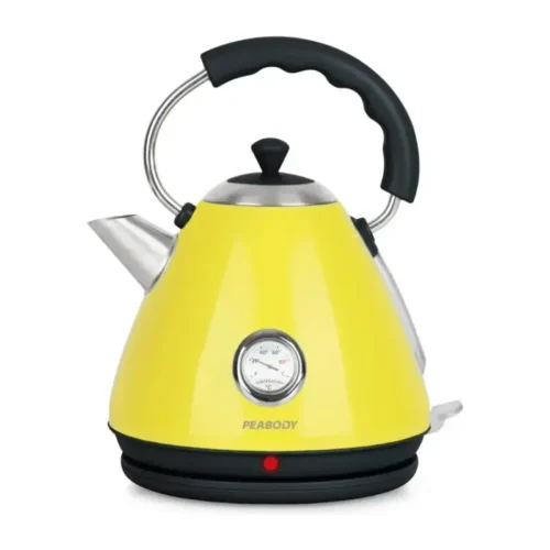 Pava Eléctrica Peabody Vintage Amarilla 1.7L