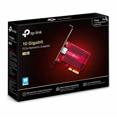 Placa de Red TP-Link TX401 PCI-E 10 Gigabit