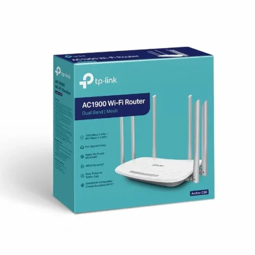 Router TP-Link Archer C86 AC1900 Wir Dual Band 6 Antenas