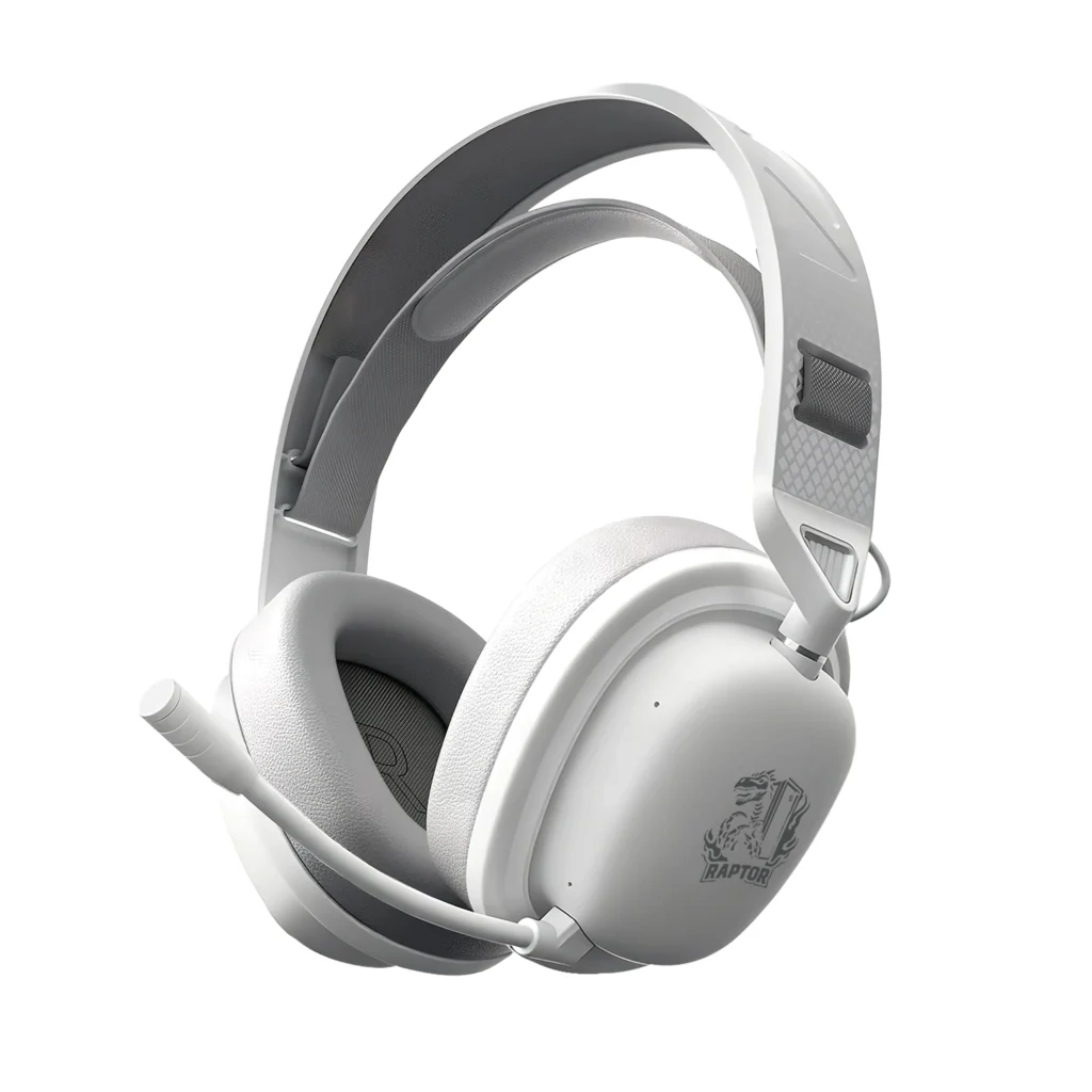 Auricular Gamer Raptor Inferno PRO X 7.1 Wireless c/Dongle Blanco