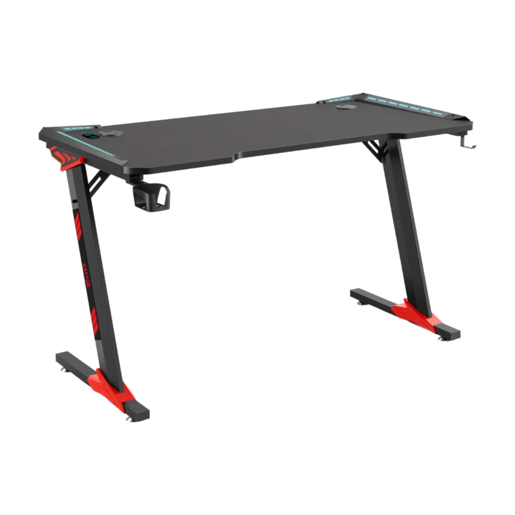 Escritorio Gamer Raptor Eléctrico Regulable Glow Station SE RGB