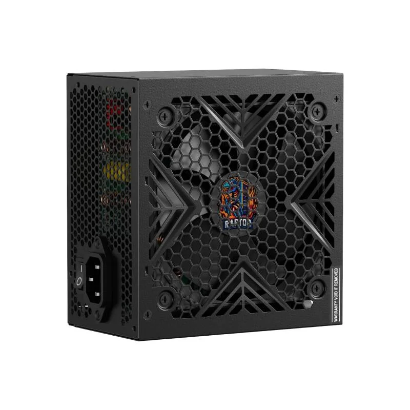 FUENTE RAPTOR 500W VOLT 80 PLUS SILVER NEGRO