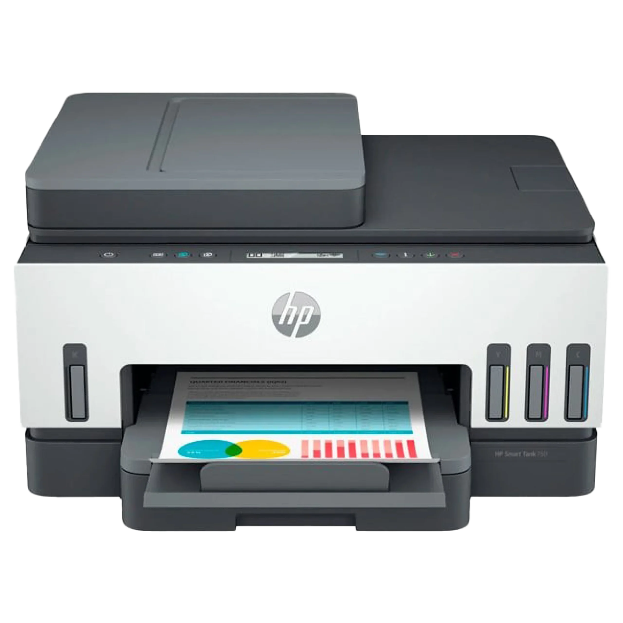 Impresora Multifuncion HP Smart Tank 750 (6UU47A) ADF Wifi/Bluetooth/Usb
