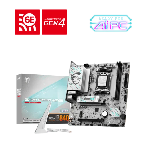 Mother Gigabyte B840M Gaming WIFI6E DDR5 AM5