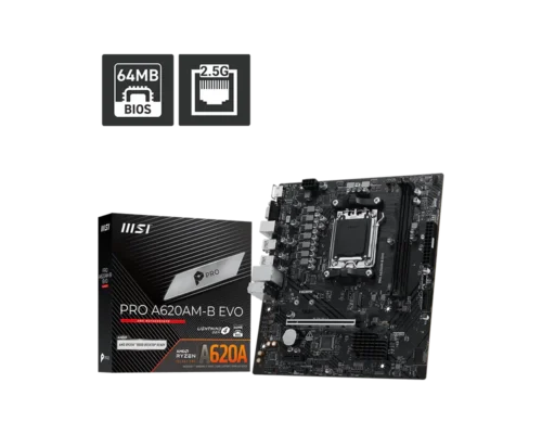 Mother MSI PRO A620AM-B EVO DDR5 AM5