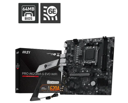 Mother MSI PRO A620AM-G EVO WIFI DDR5 AM5