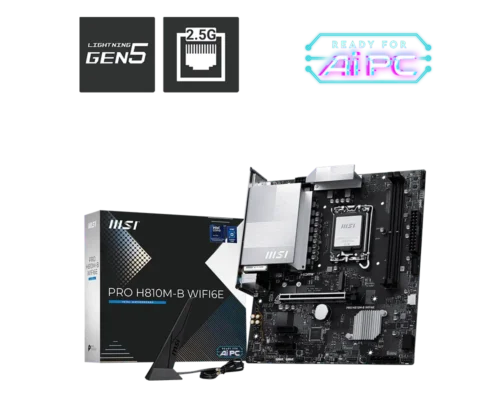 Mother MSI PRO H810M-B WIFI6E DDR5 1851