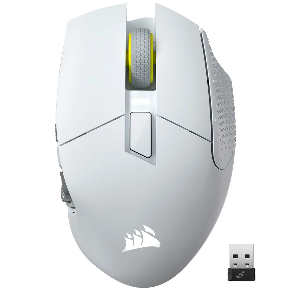 Mouse Gamer Corsair Scimitar Elite Se Mmo Wireless White