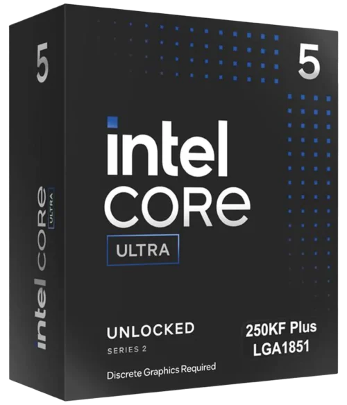 Procesador Intel Core Ultra 5 250KF Plus 5.3GHz Turbo 1851 S/Cooler