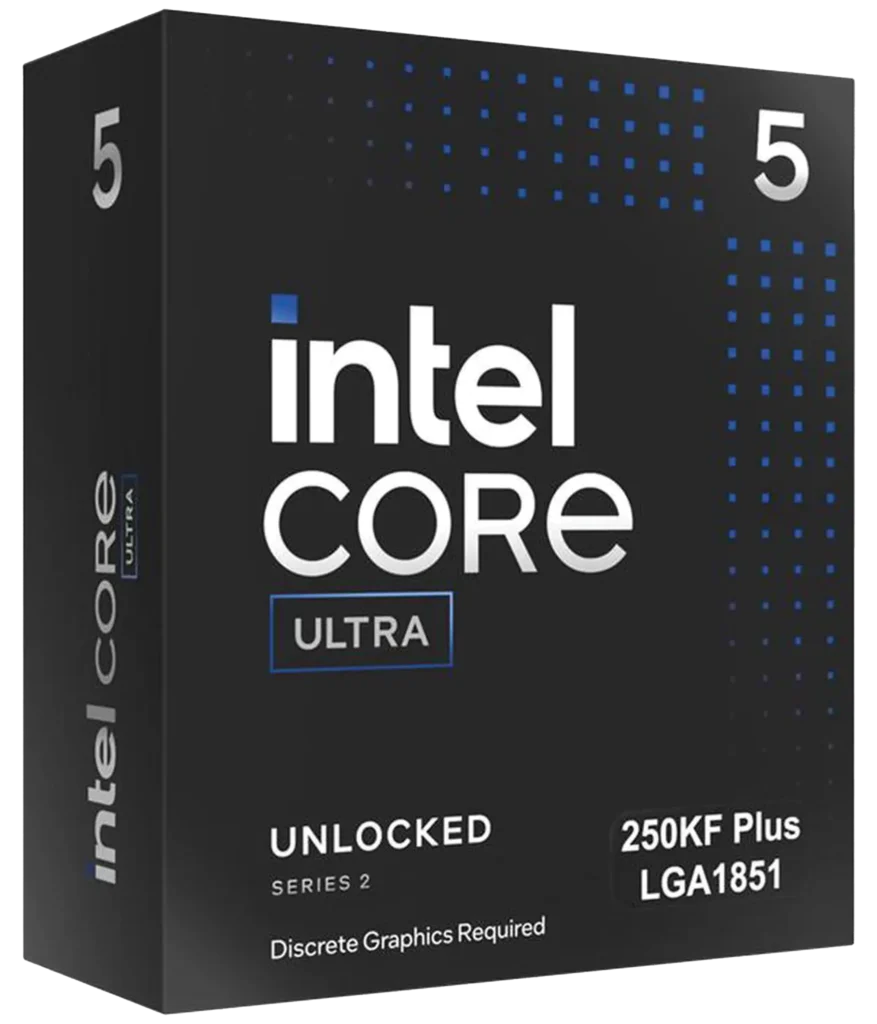 Procesador Intel Core Ultra 5 250KF Plus 5.3GHz Turbo 1851 S/Cooler