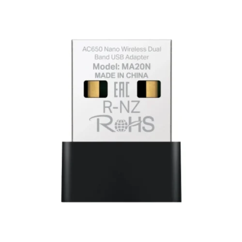 Adaptador USB WIFI Mercusys MA20N Nano AC650 Dual Band