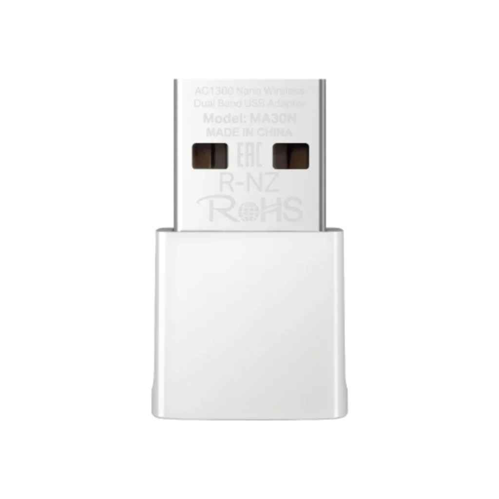 Adaptador USB WIFI Mercusys MA30N Nano AC1300 Dual Band
