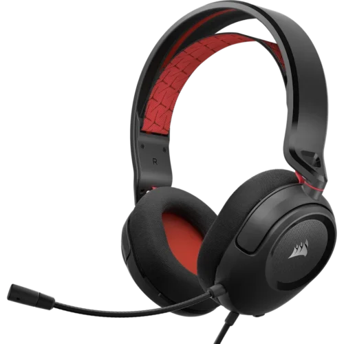 Auricular Corsair Gaming HS35 v2 Wired Gaming Headset Red