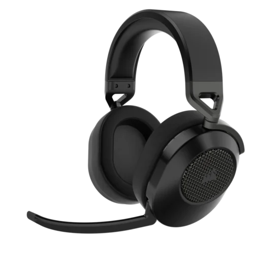 Auricular Corsair HS65 Wireless Carbon V2 Sonido 7.1 Dolby