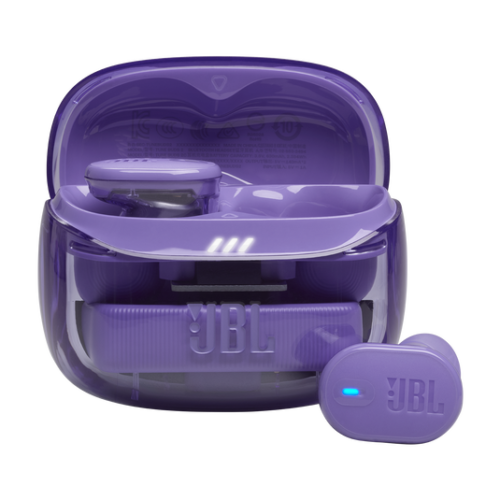 Auricular JBL Tune Buds 2 Ghost Edition TWS ANC Violeta