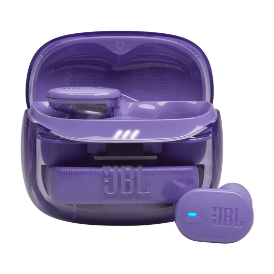 Auricular JBL Tune Buds 2 Ghost Edition TWS ANC Violeta