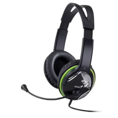Auriculares Genius HS 400A Verde + Cable Single Jack