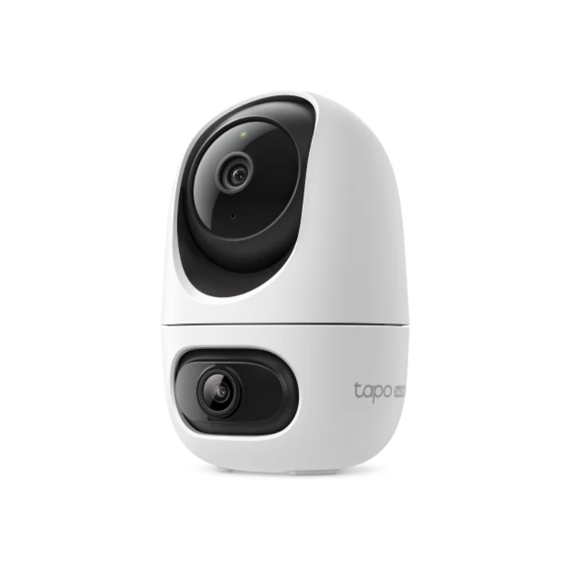 Cámara WIFI TP-Link Tapo C245D 2K 3mp Doble Lente IA Mov Remoto 360 Día Noche Color SD