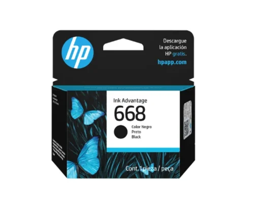 Cartucho HP Advantage 668 Negro 7FP37VL