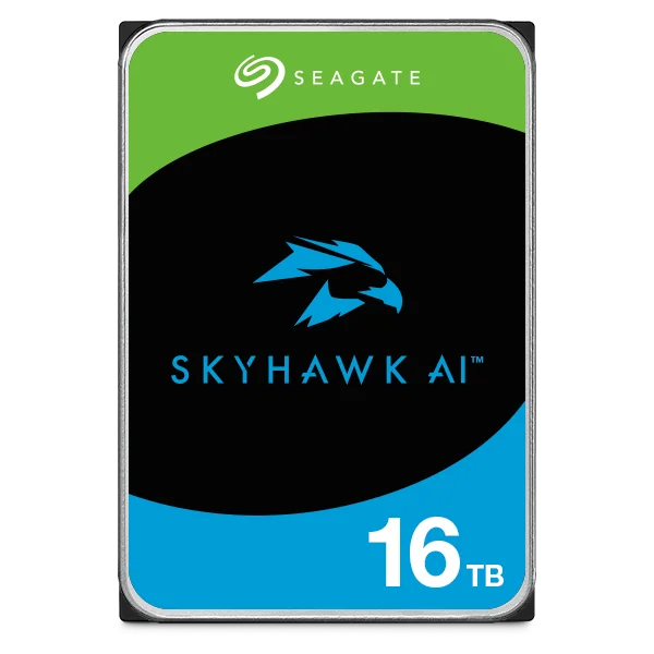 DISCO RÍGIDO HDD 16TB SEAGATE SKYHAWK AI SURVEILLANCE 3.5 SATA 512MB 7200 RPM