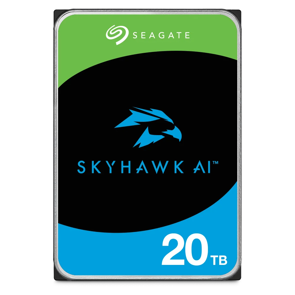 DISCO RÍGIDO HDD 20TB SEAGATE SKYHAWK AI SURVEILLANCE 3.5 SATA 512MB 7200 RPM