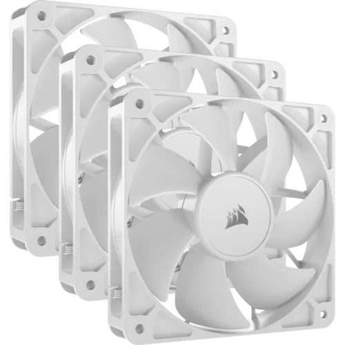 Fan Cooler Corsair RS120 120mm White Pack x3