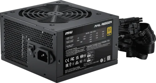 Fuente MSI MAG A650GN 650w 80 Plus Gold