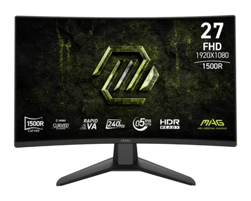 Monitor Gamer MSI 27 240Hz 0.5ms VA Curvo MAG 274CF X24
