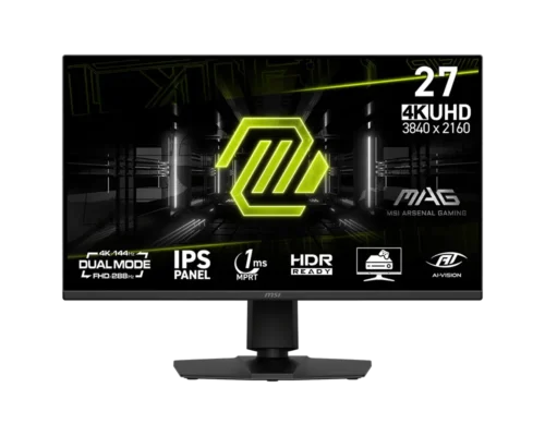 Monitor Gamer MSI 27 4K UHD 144Hz 1ms IPS MAG 275UPD E14 Pivoteable