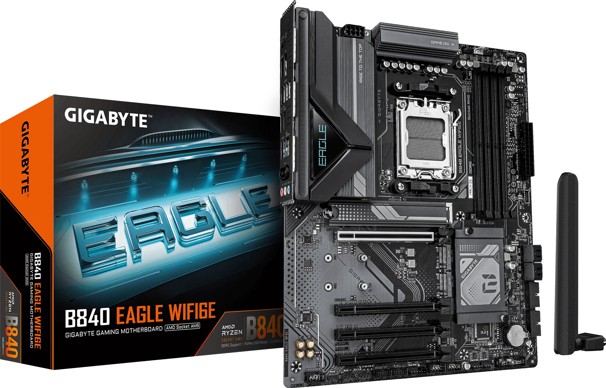 MOTHER GIGABYTE B840 EAGLE WIFI6E DDR5 AM5
