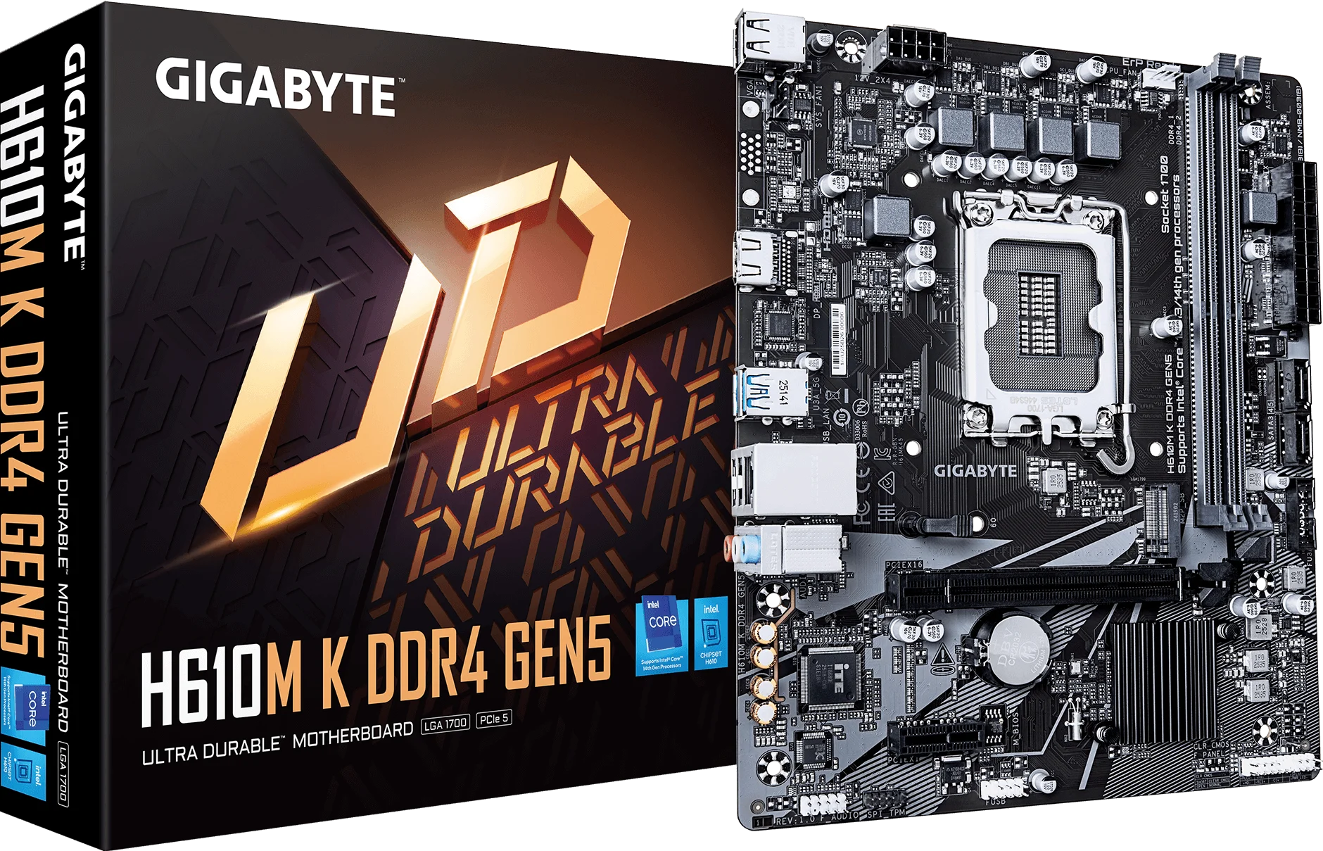 MOTHER GIGABYTE H610M K DDR4 GEN 5 1700