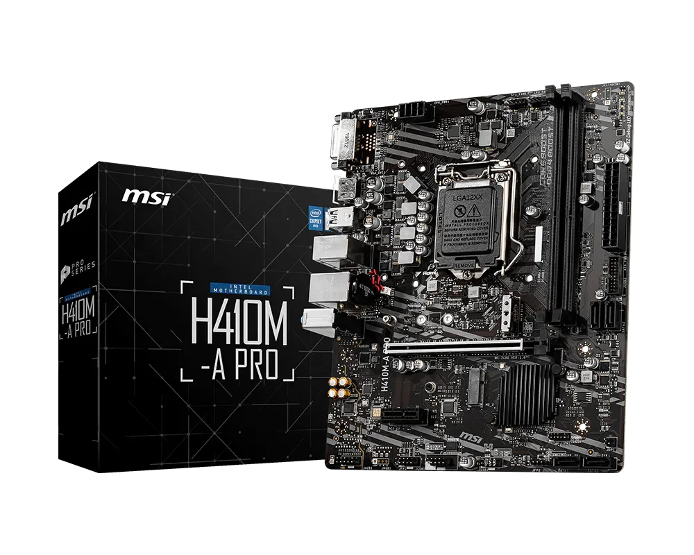 MOTHER MSI H410M-A PRO 1200
