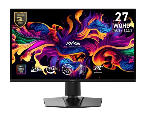 MSI MONITOR GAMING MAG 274QP QD-OLED X24