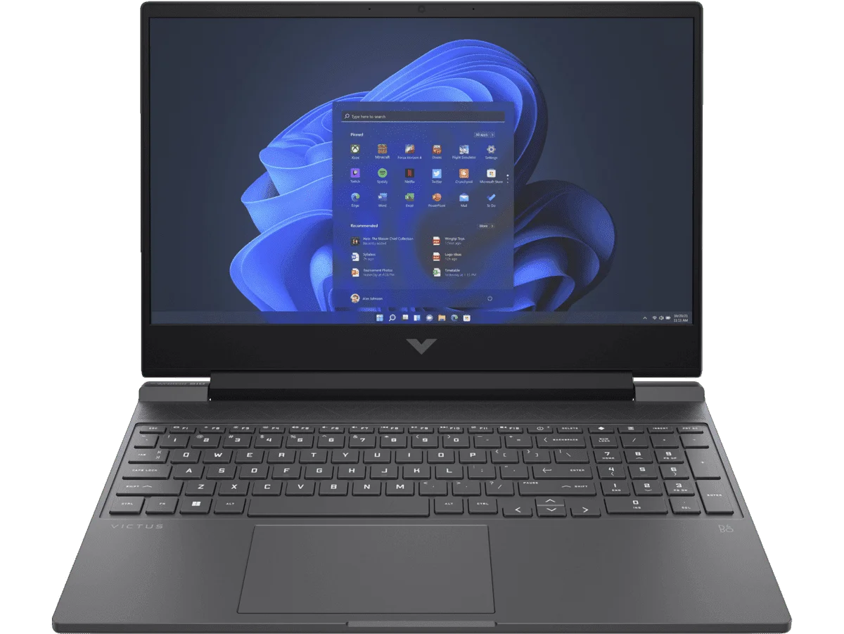 NOTEBOOK HP VICTUS 15-FB0126LA 15.6 144HZ  R7 5800H  8GB  512GB NVME  RTX 3050 4GB  WIN11 HOME  827G7LA