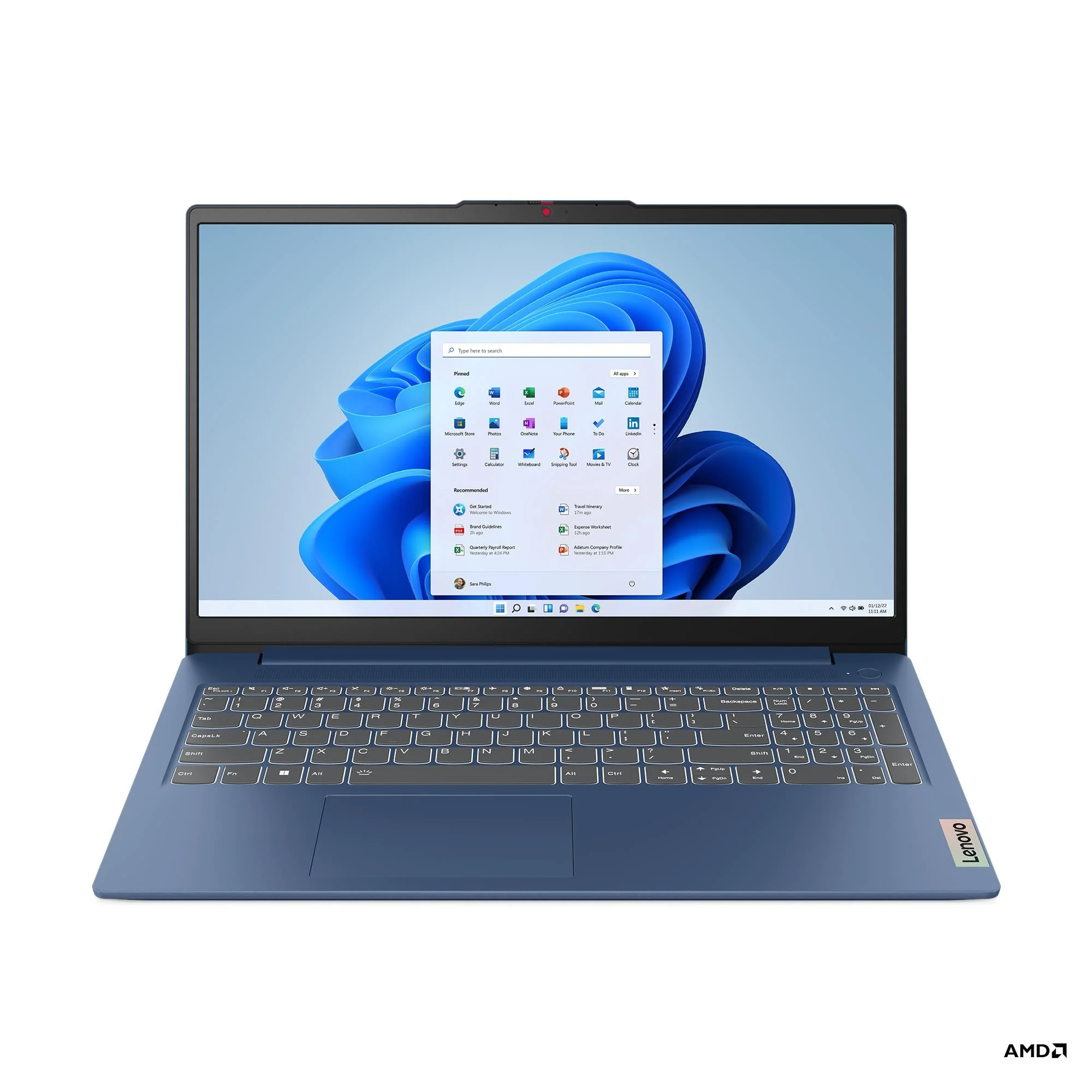 NOTEBOOK LENOVO IDEAPAD SLIM 3 15AMN8 15.6  R5 7520U  16GB 5500MHZ  512GB NVME  FREEDOS  82XQ00YCAR