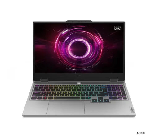 Notebook Lenovo LOQ 15AHP10 15.6 144Hz | R7 250 IA | 16GB 5600MHz | 512GB NVMe | RTX5050 8GB | FreeDOS | 83JG00B5AR