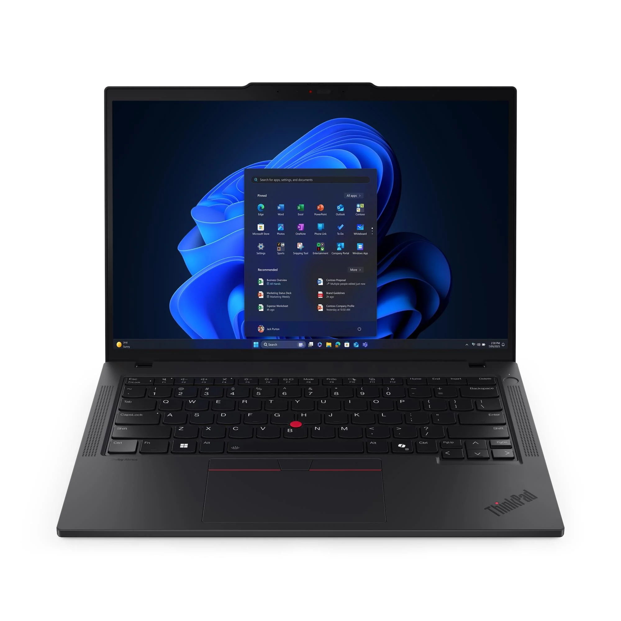 NOTEBOOK LENOVO THINKPAD T14 G6 14 WUXGA  ULTRA 5 225U  16GB 5600MHZ  512GB NVME  WIN11 PRO  21QD000XAR
