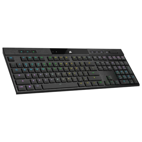 Teclado Corsair K100 Air Wireless RGB Mecanico Switch Cherry MX Ultra Low Profile Black