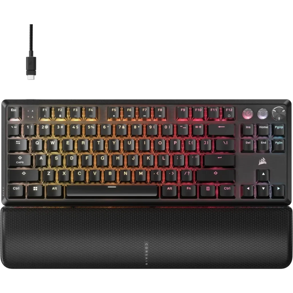 Teclado Corsair K70 PRO TKL Mecanico MGX Black