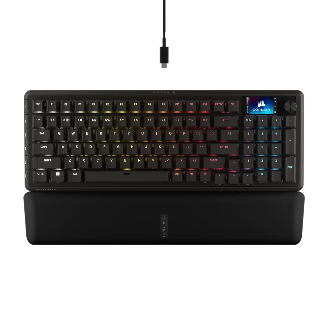 TECLADO CORSAIR VANGUARD 96 MECANICO MLX PLASMA BLACK