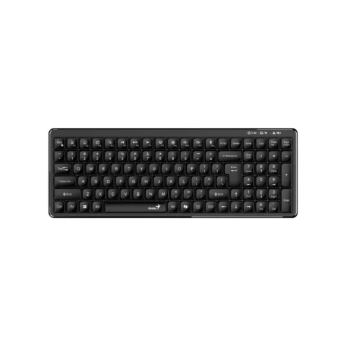 Teclado Genius LuxeMate Q7100 AI SP Black Bluetooth + 2.4GHz