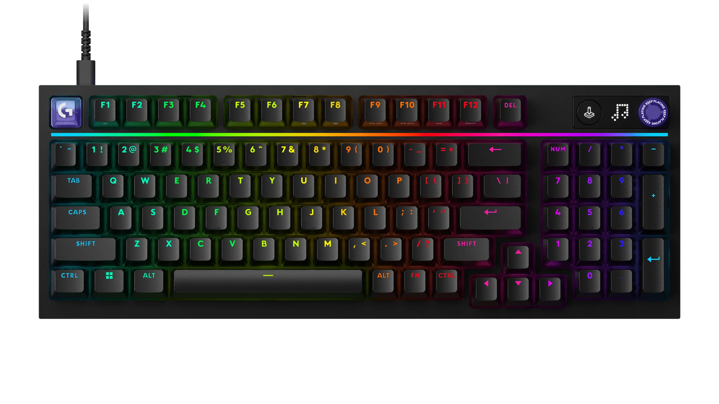 TECLADO LOGITECH G316 X BLACK MECANICO USB