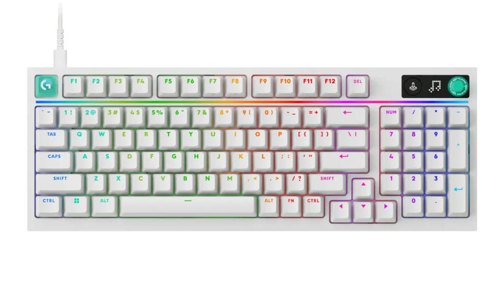 Teclado Logitech G316 X White Mecanico USB