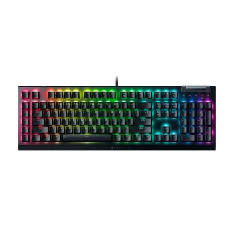 Teclado Razer BlackWidow V4 X Mecanico Green Switch US Layout
