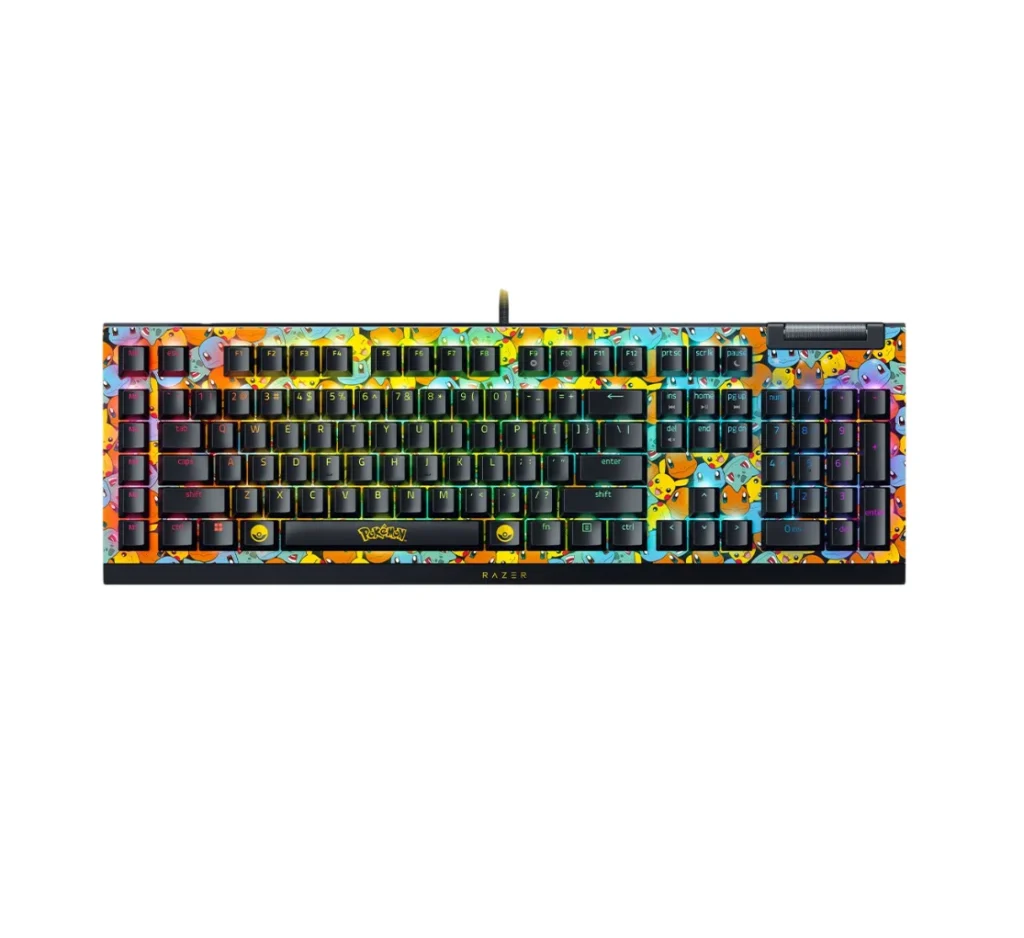 Teclado Razer BlackWidow V4 X Pokemon Edition