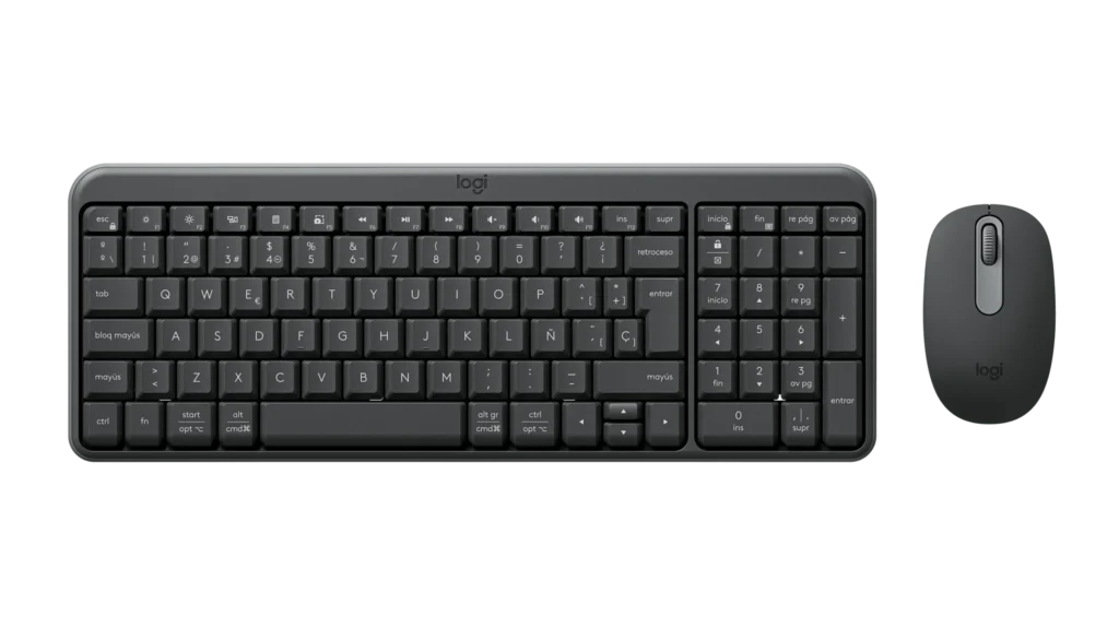 Teclado y Mouse Logitech Bluetooth MK250 Negro
