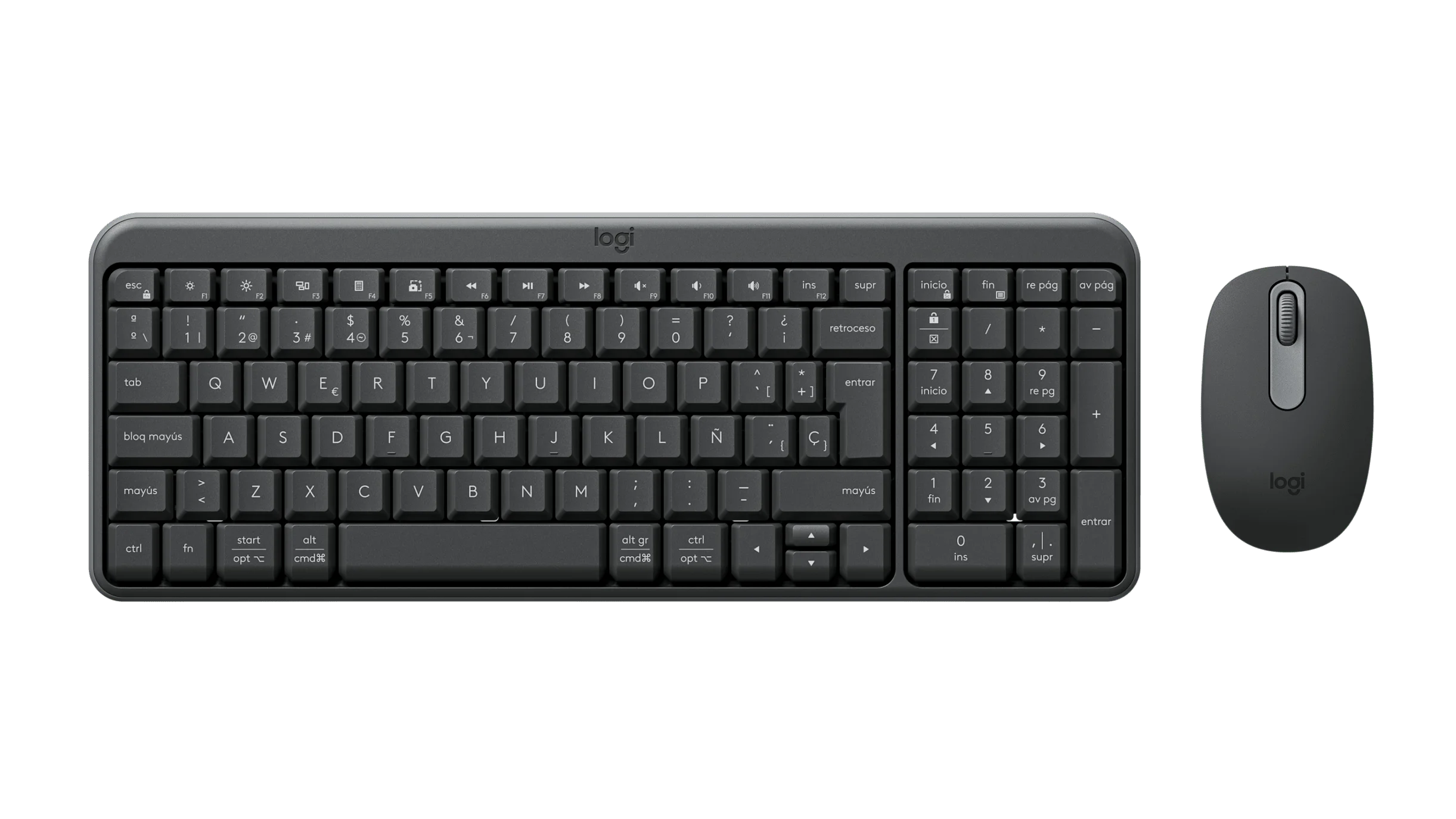 TECLADO Y MOUSE LOGITECH BLUETOOTH MK250 NEGRO